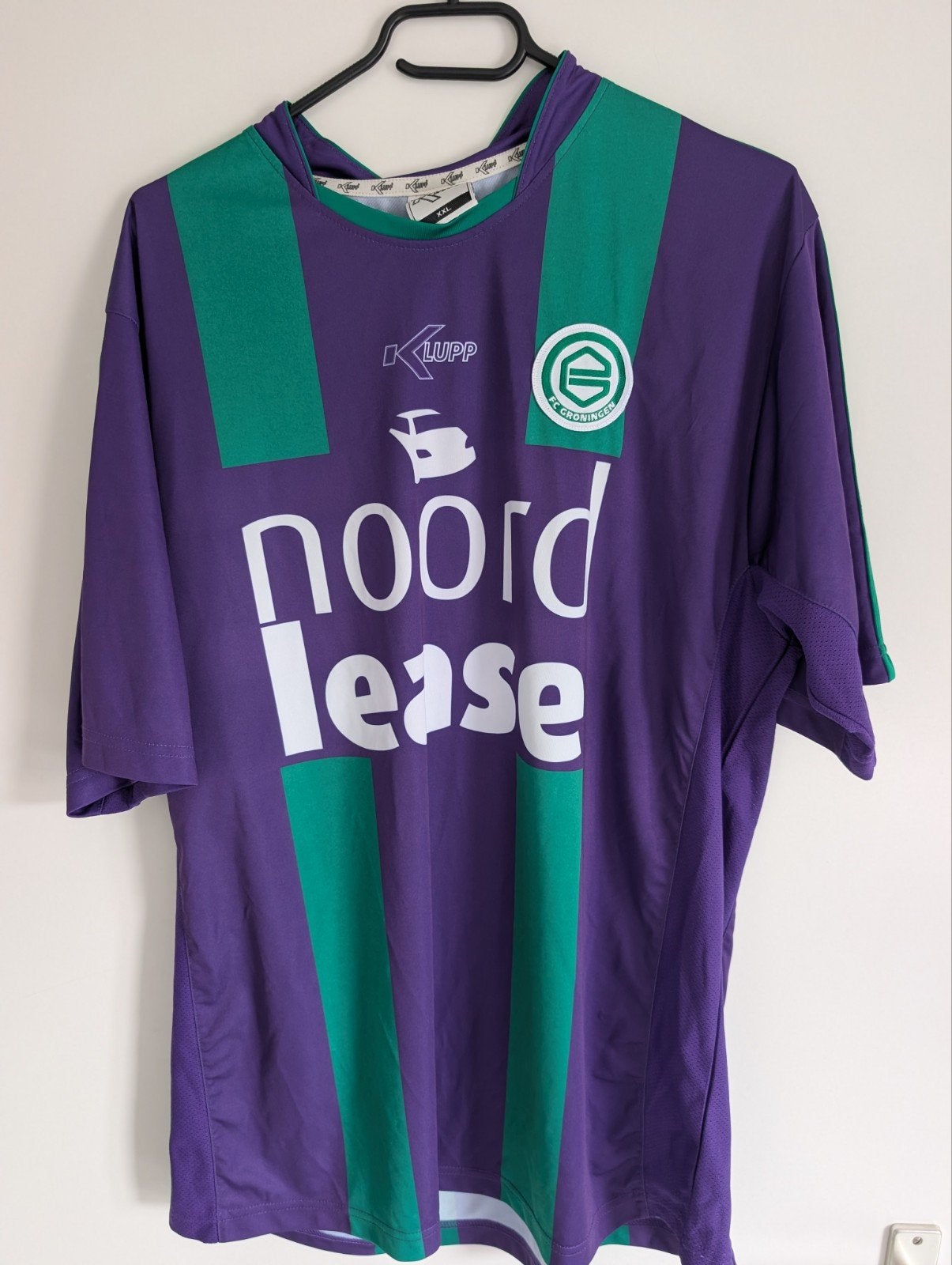 FC Groningen uitshirt (Ameland, Noord Lease XXL ), Paars, Klupp, Overige maten, Ophalen of Verzenden