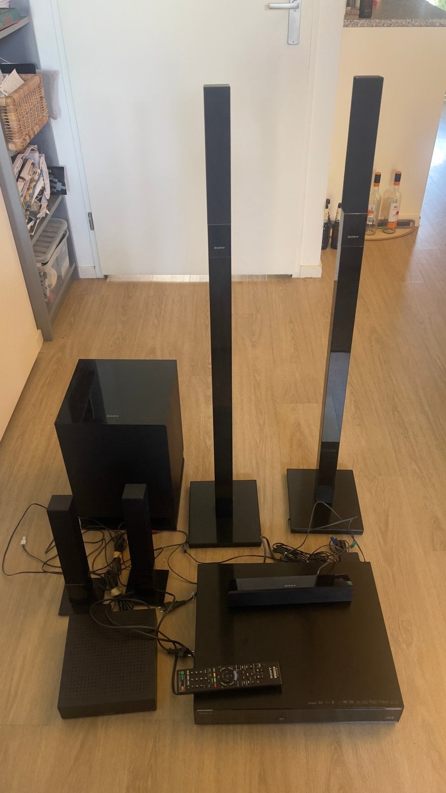 Sony BDV-IZ1000W 5.1 Blu-ray Home Cinema Set, Gebruikt, Blu-ray-speler, 70 watt of meer, Ophalen of Verzenden