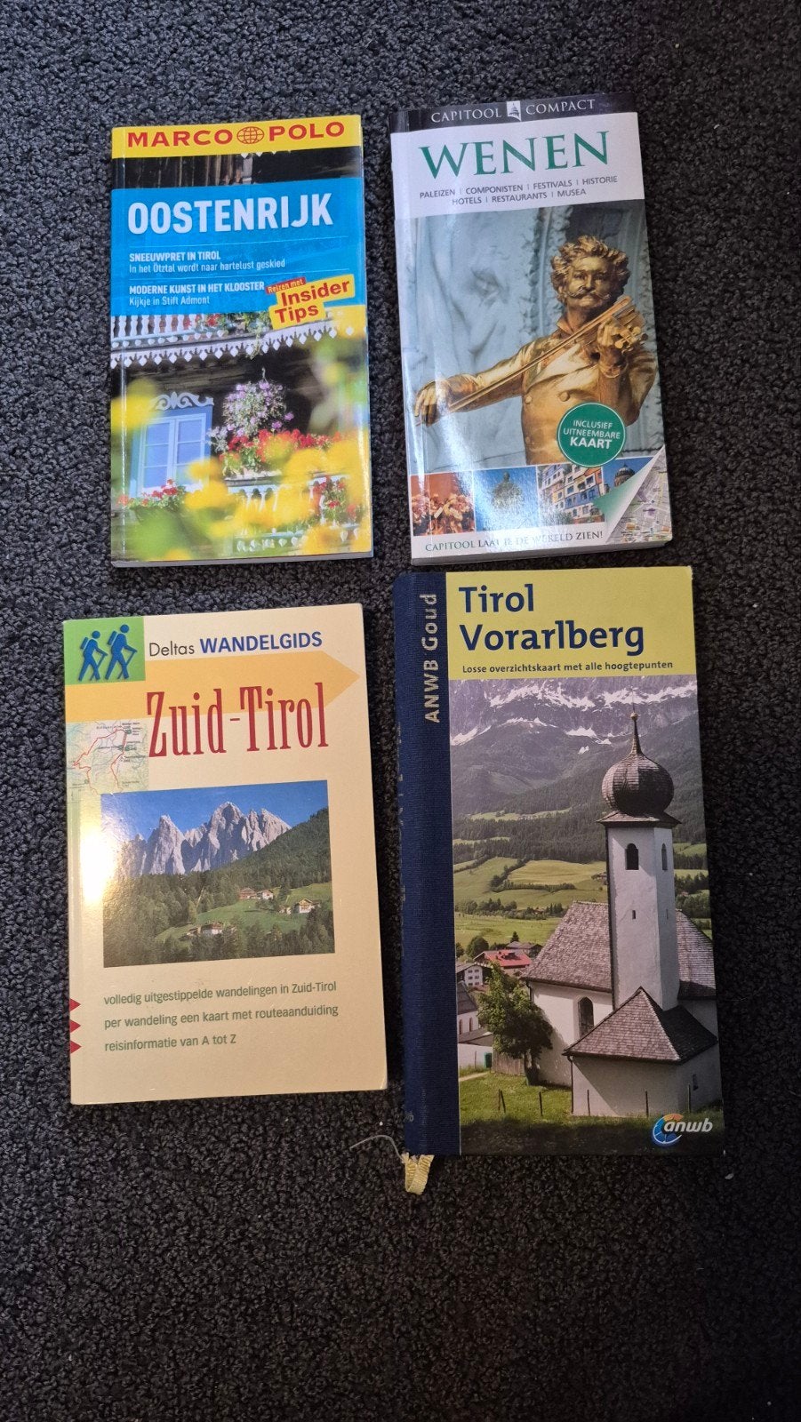 ANWB Goud Marco Polo Capitool Deltas Tirol en Vorarlberg, Boeken, Reisgidsen, Maarten Mandos; Roswitha Van Maarle, Europa, Ophalen of Verzenden