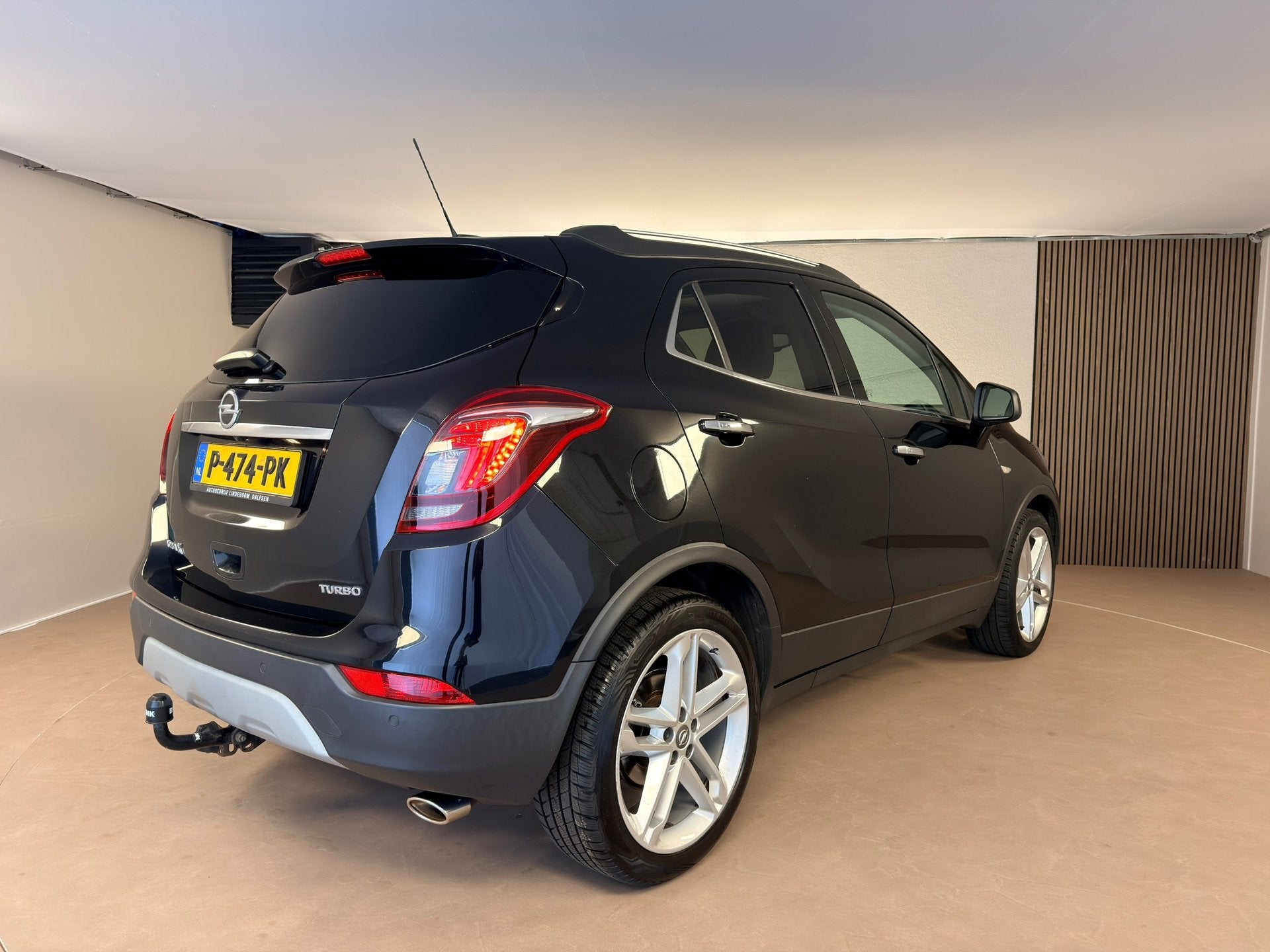 Opel Mokka X 1.4 Turbo Online Edition Panoramadak, Leder, Tr, Voorwielaandrijving, Gebruikt, Zwart, Leder