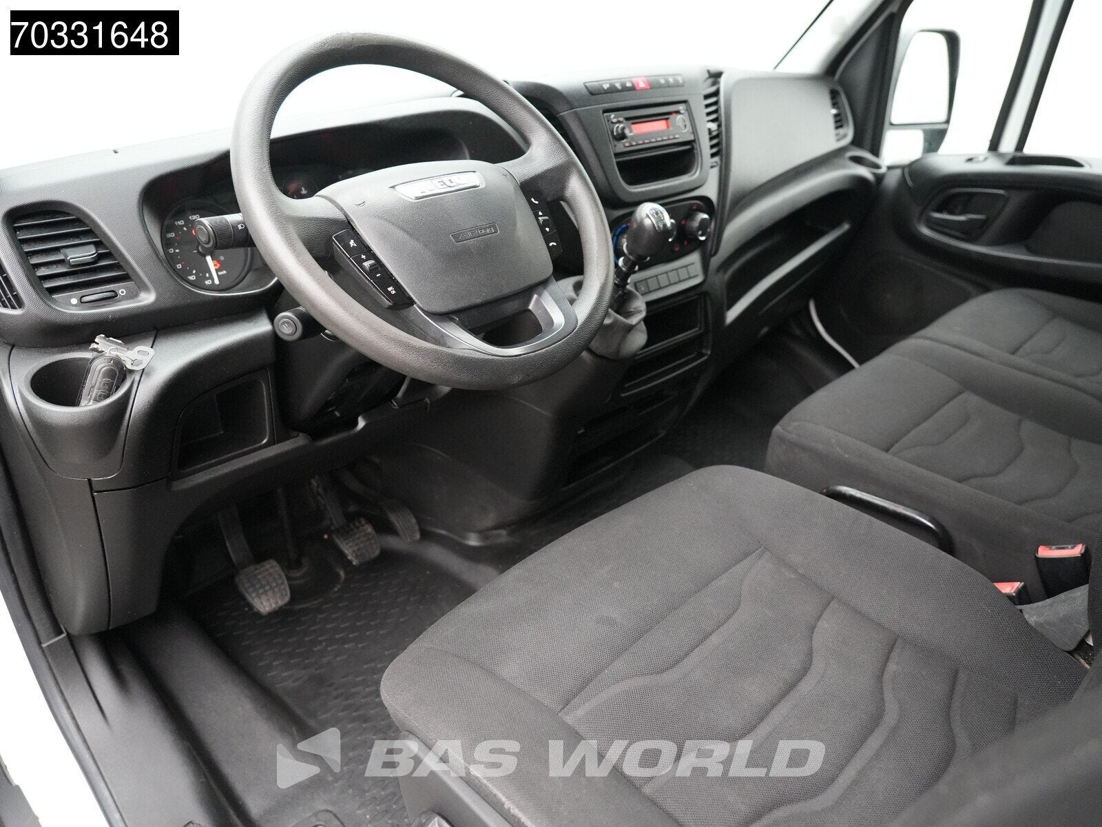 Iveco Daily 35C15 3.0L Euro6 Laadklep 2x Zijdeur 3,5t Trekha, Auto's, Bestelauto's, Stof, Gebruikt, Euro 6, 4 cilinders