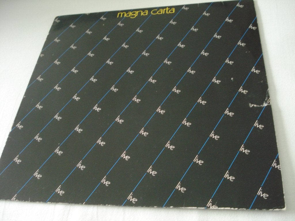 MAGNA CARTA - LIVE folk rock, LP, Gebruikt, Ophalen of Verzenden, 12 inch