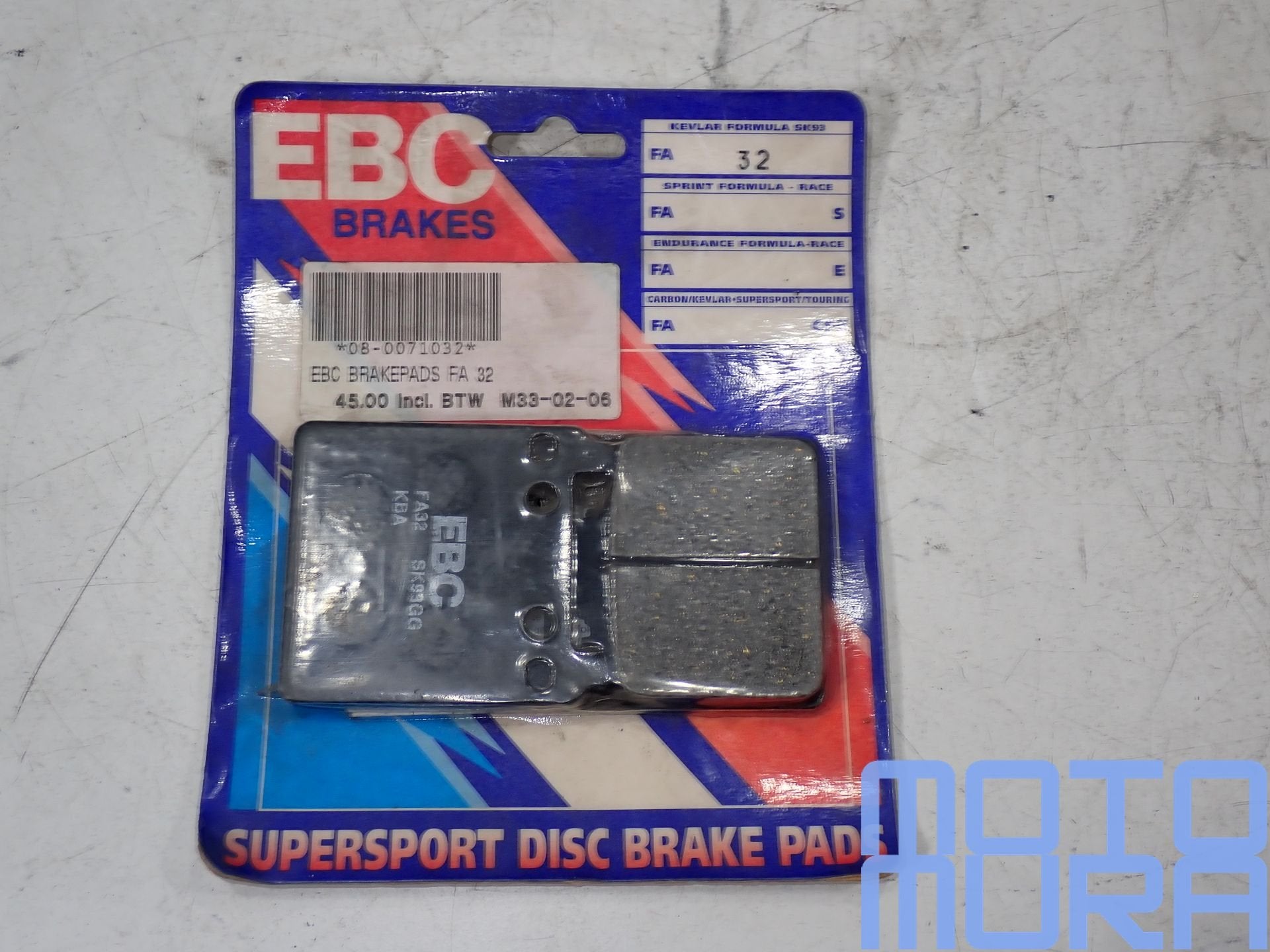 EBC FA032 Remblokken voor Honda CB750 F F1 GL1000 Goldwing –, -, -, Nieuw, Ophalen of Verzenden