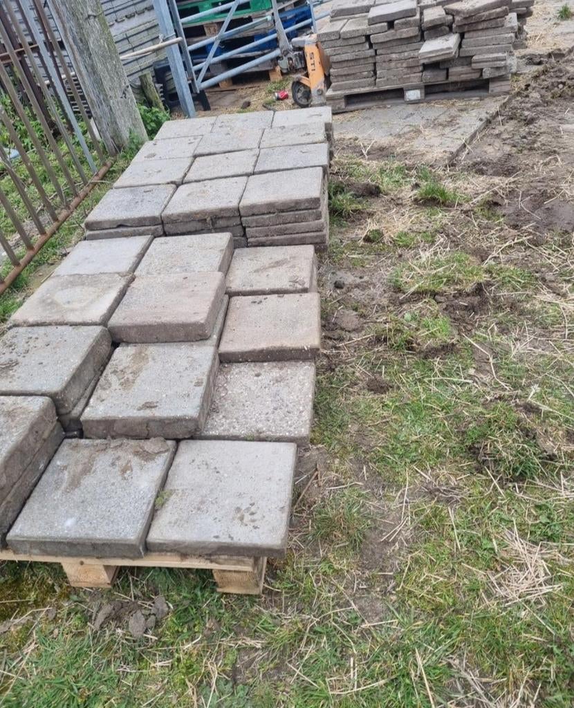 Gratis stoeptegels 30x30, Ophalen of Verzenden
