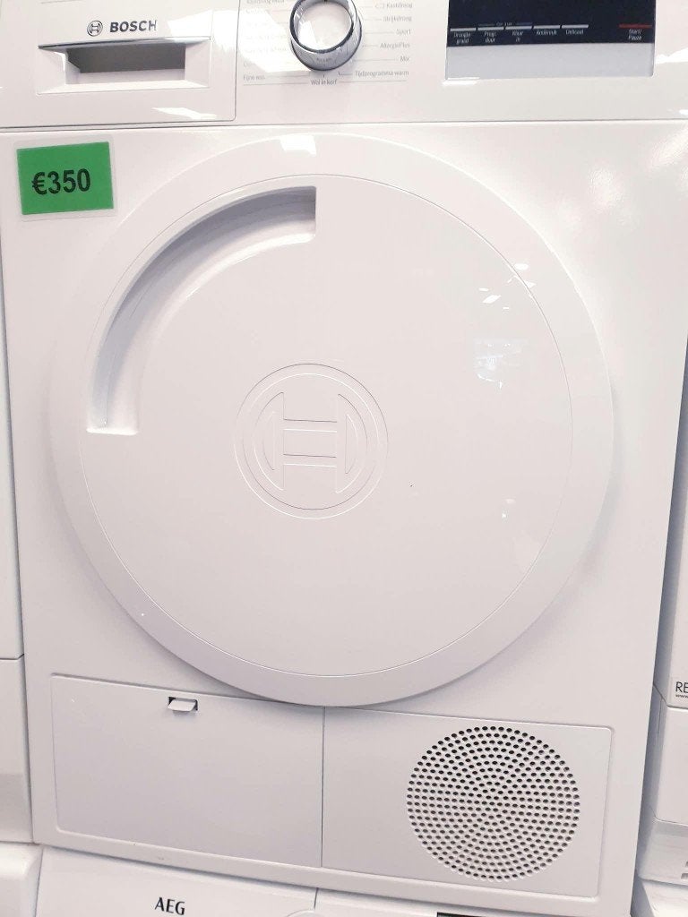 bosch condensdroger 8kg inc 6mnd garantie, Ophalen, 6 tot 8 kg, Anti-kreukfase, Zo goed als nieuw