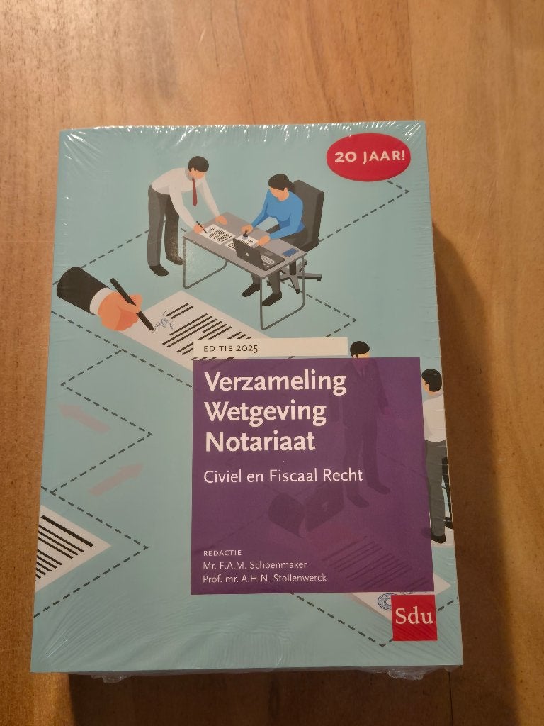 Verzameling Wetgeving Notariaat Civiel en Fiscaal Recht, Mr. F.A.M. Schoenmaker, Prof. mr. A.H.N. Stollenwerck, Verzenden, Nieuw