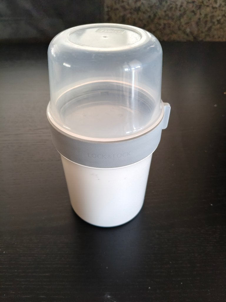 Yoghurt beker (zgan), Ophalen of Verzenden, Zo goed als nieuw