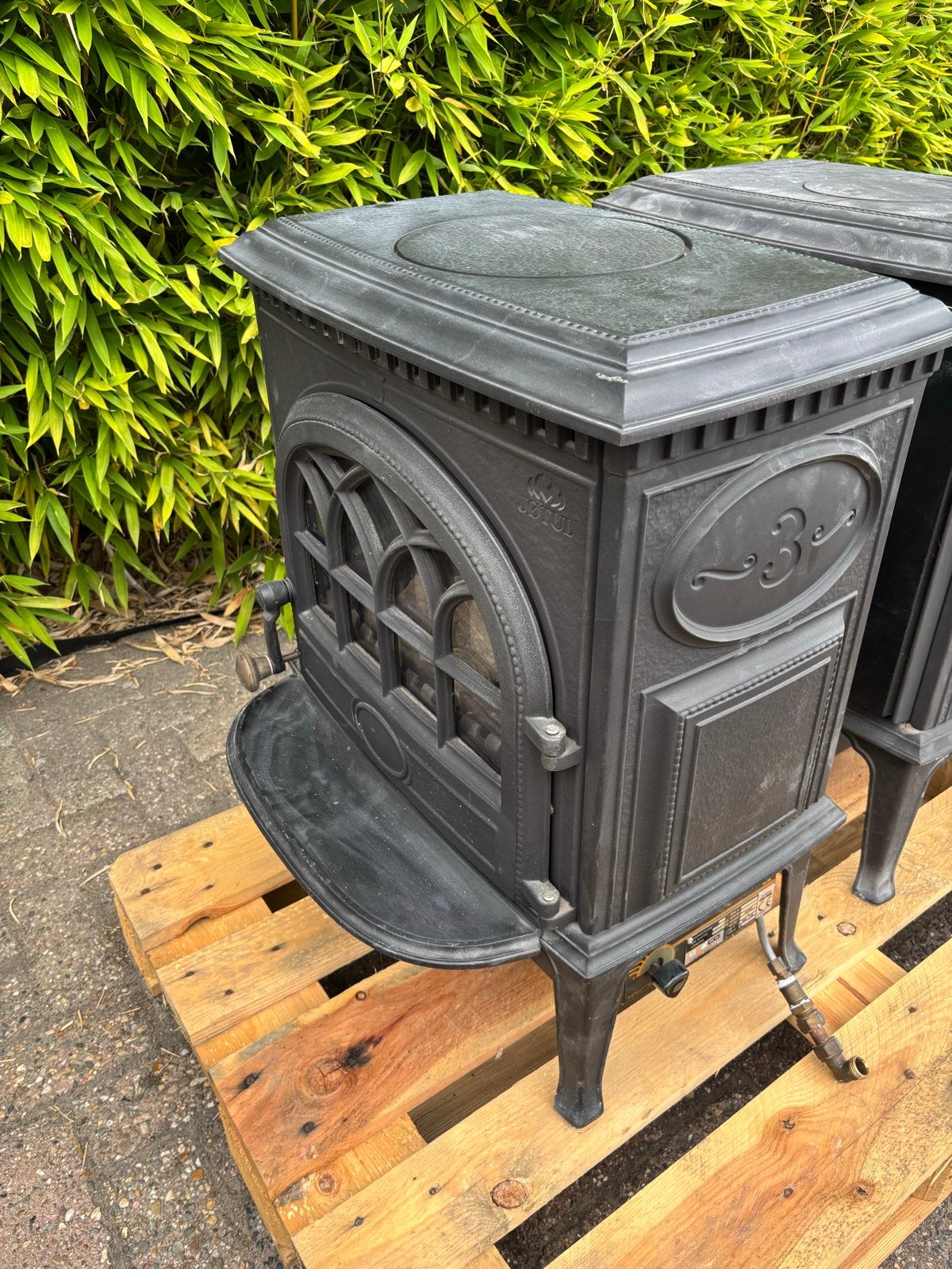 Jotul Gaskachel 3, Gebruikt, Gas, Ophalen of Verzenden, Vrijstaand