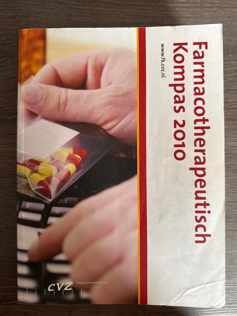 Boek Farmacotherapeutisch Kompas 2010, Boeken, Studieboeken en Cursussen, Ophalen of Verzenden, Beta, Gelezen, HBO