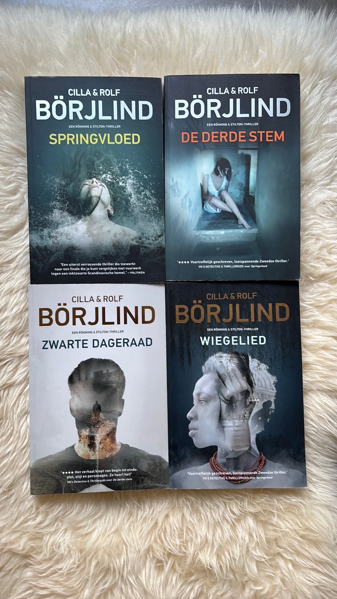 Cilla & Rolf Börjlind - Rönning & Stilton Reeks boek 1-4, Ophalen of Verzenden, Zo goed als nieuw, Cilla Börjlind; Rolf Börjlind