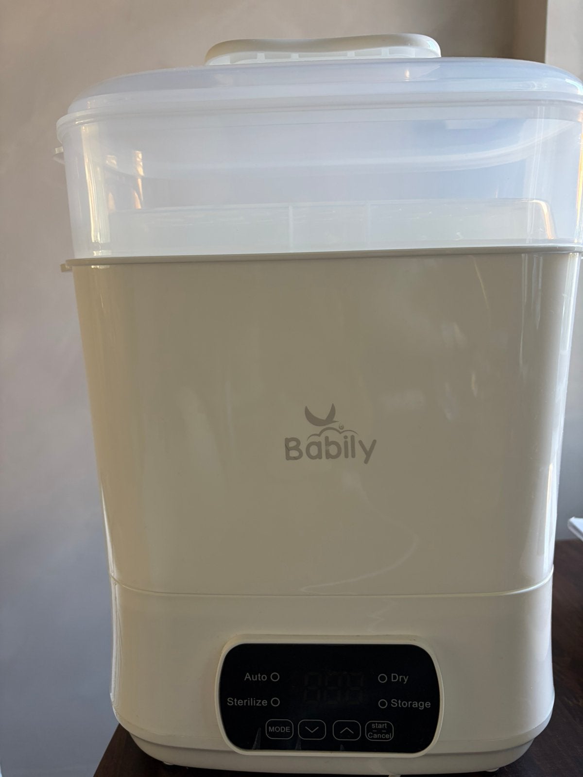 Babily 4-in-2 flessen sterilisator, Kinderen en Baby's, Babyvoeding en Toebehoren, Ophalen, Zo goed als nieuw, Sterilisator