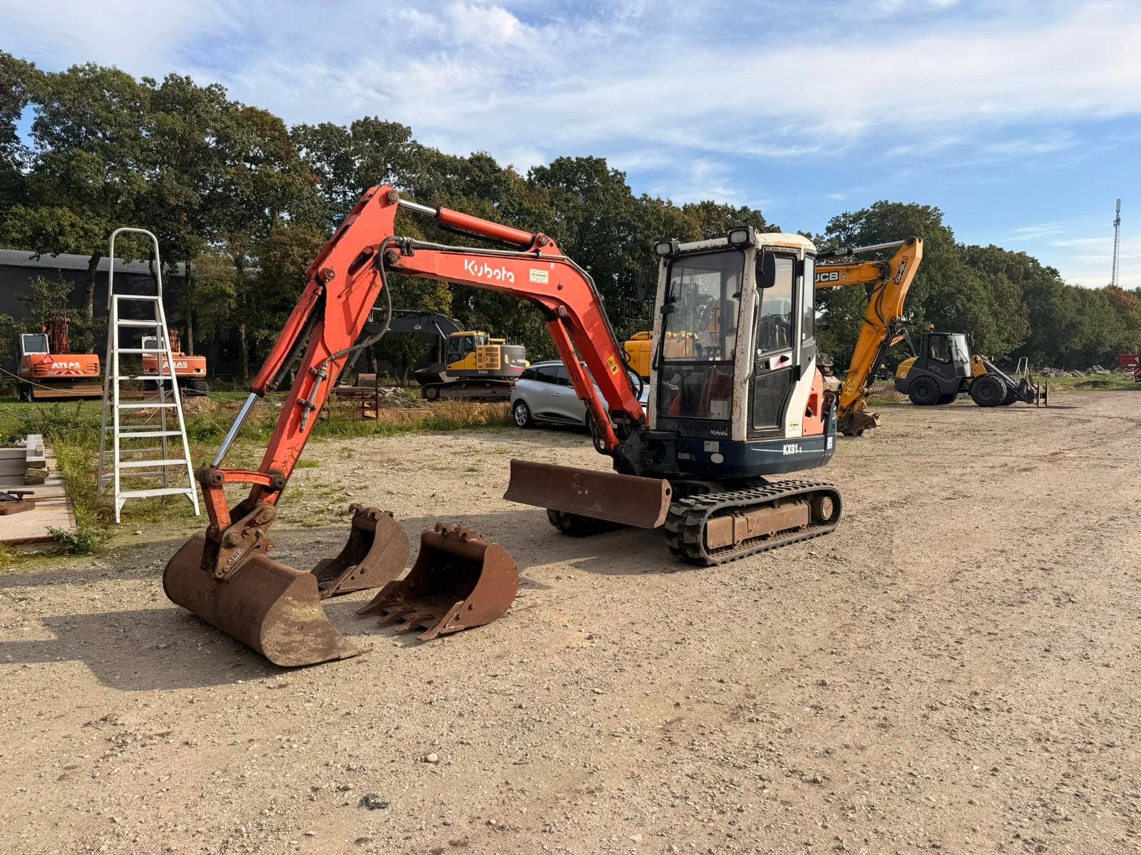 Kubota KX91 KX91-3 (bj 2008), Zakelijke goederen, Jansen Machines, Albert@jansen-machines.com, Topperweg 60
3774 LJ  Kootwijkerbroek