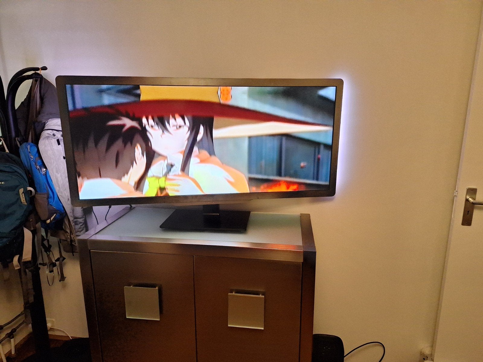 Philips TV met afstandsbediening, Ophalen, Philips, Gebruikt, 50 Hz