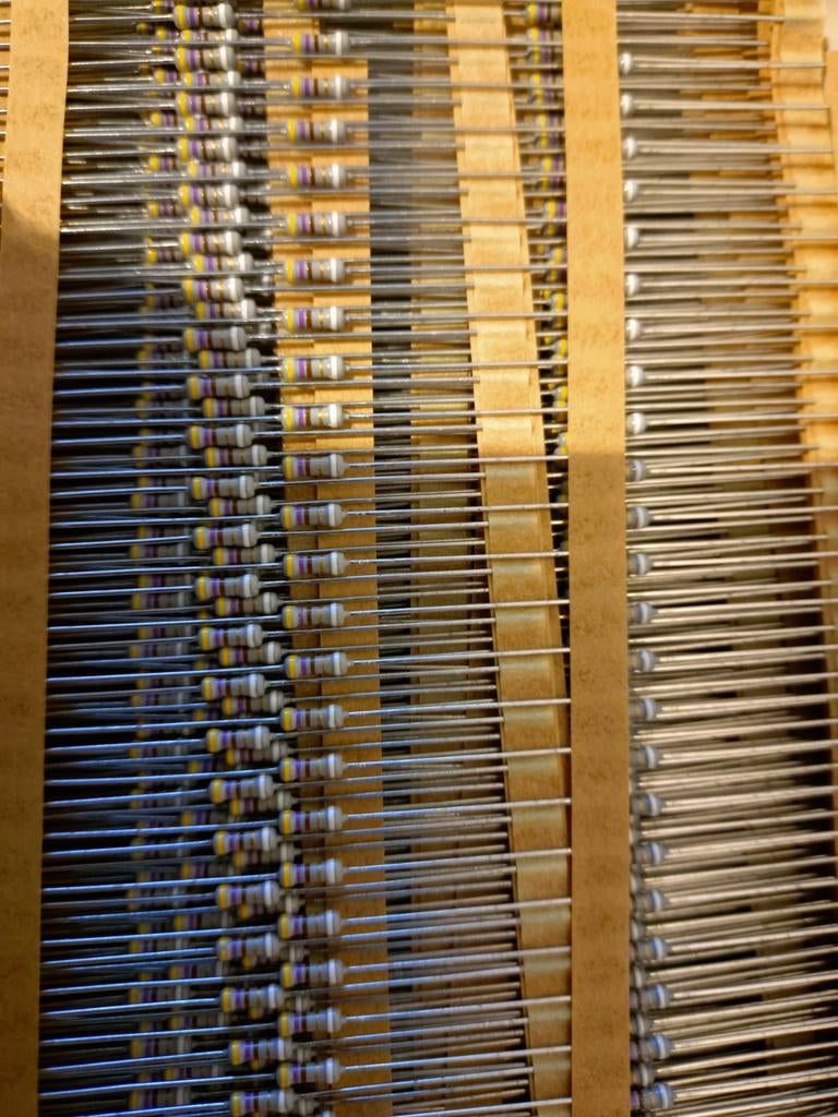 1/4 wat weerstanden kwart watt 100 stuks voor 1 euro, Ophalen of Verzenden, Nieuw