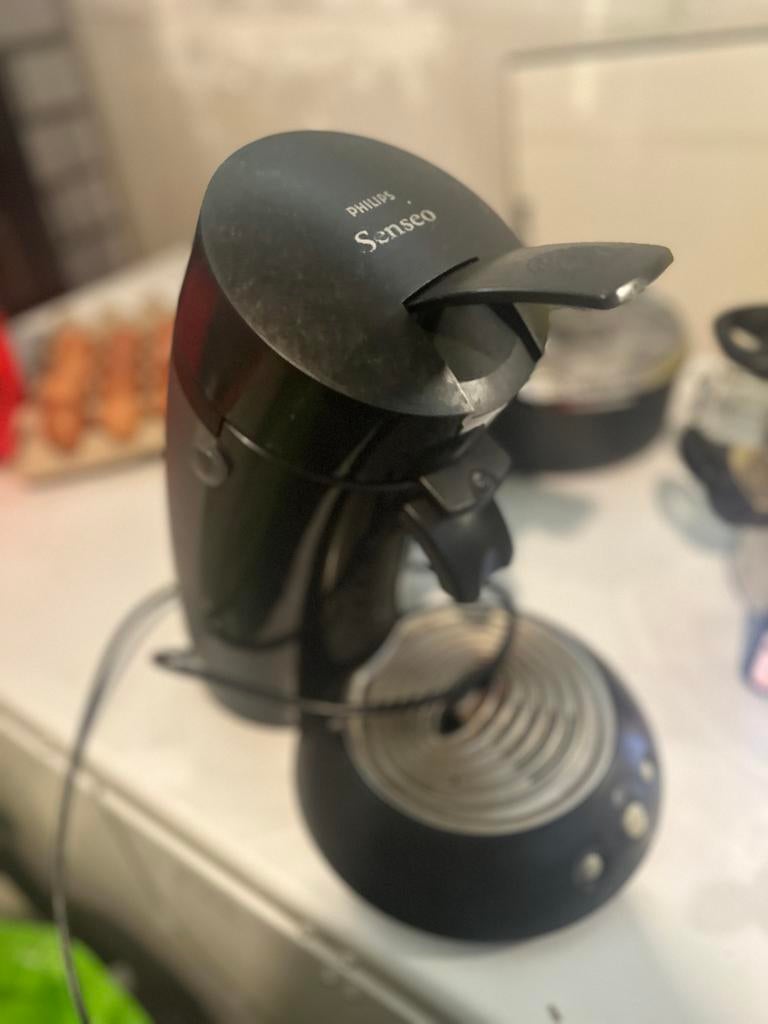 Philips Senseo Koffiezetapparaat - Zwart, Koffiepads en cups, Gebruikt, Koffiemachine, Ophalen of Verzenden