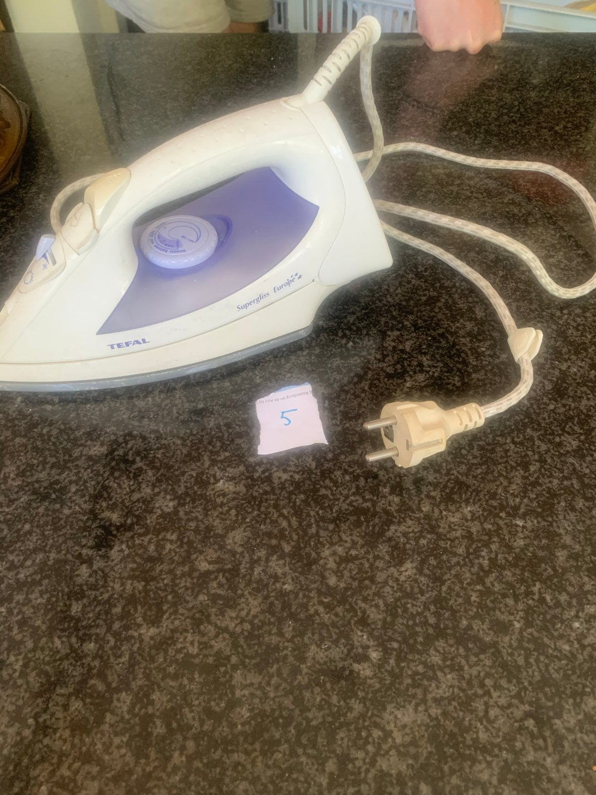 Tefal Supergliss Europlus Strijkijzer met snoer, Witgoed en Apparatuur, Ophalen of Verzenden, Gebruikt, Strijkijzer met snoer