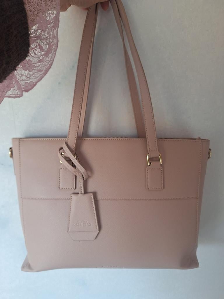 Roze laptoptas van The Little Green Bag., Ophalen of Verzenden, Gebruikt, Roze, Overige typen