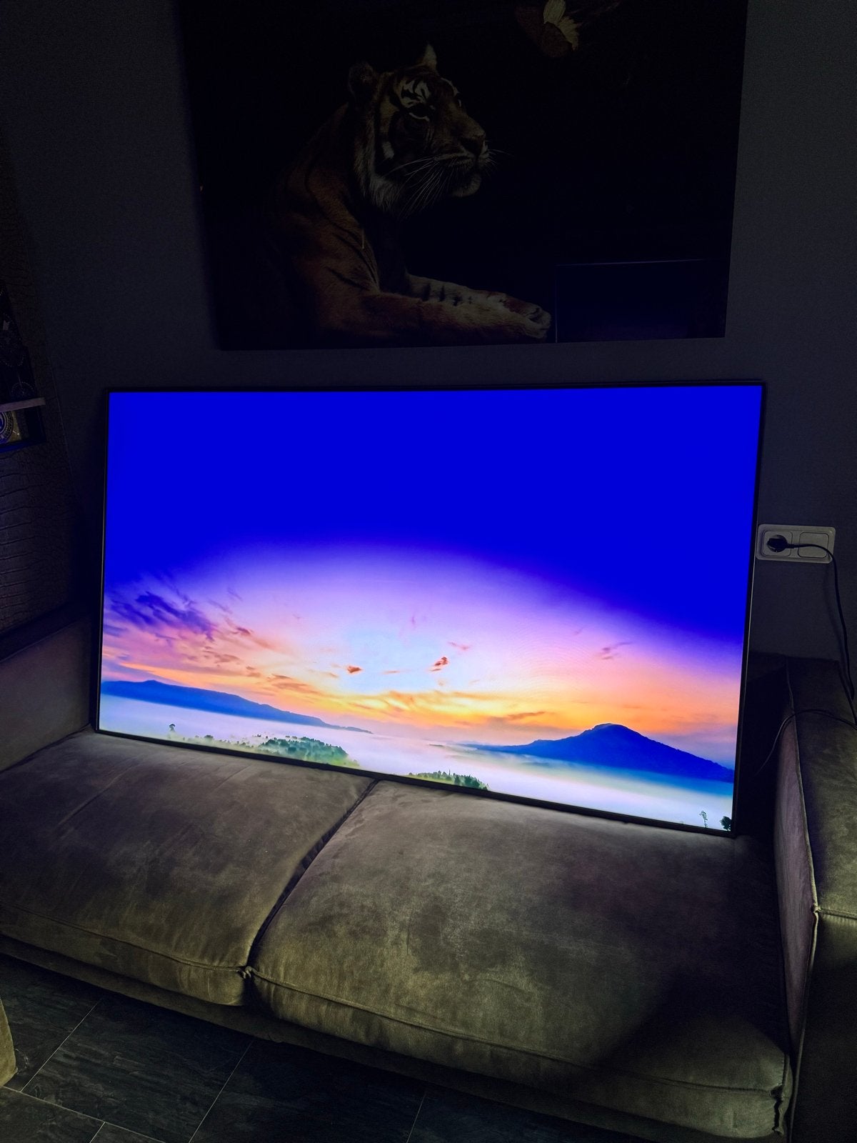 Samsung QLED 4K 75 inch Smart TV QE75Q6FNAL, QLED, Ophalen of Verzenden, Zo goed als nieuw, 100 Hz