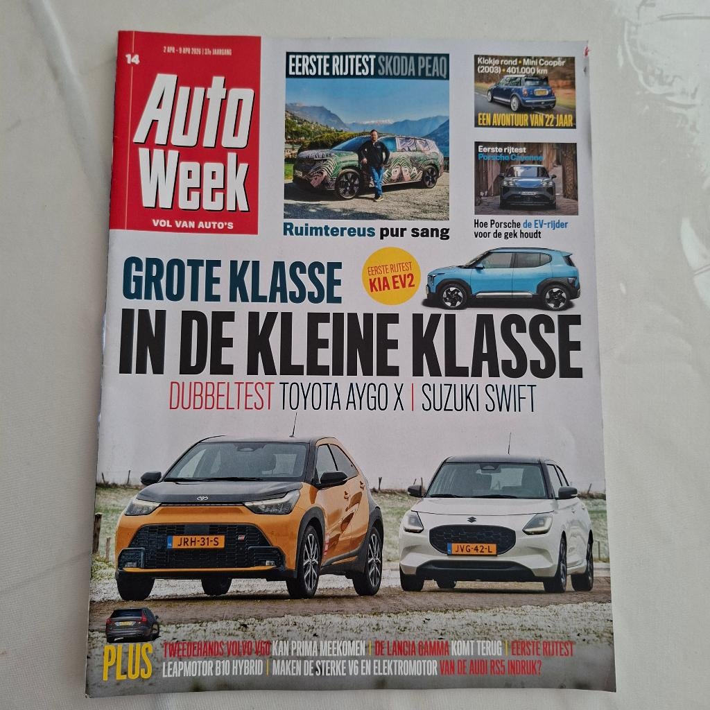 19 bladen Autoweek en classics (50-2025 - 14-2026, Ophalen of Verzenden, Zo goed als nieuw, Algemeen