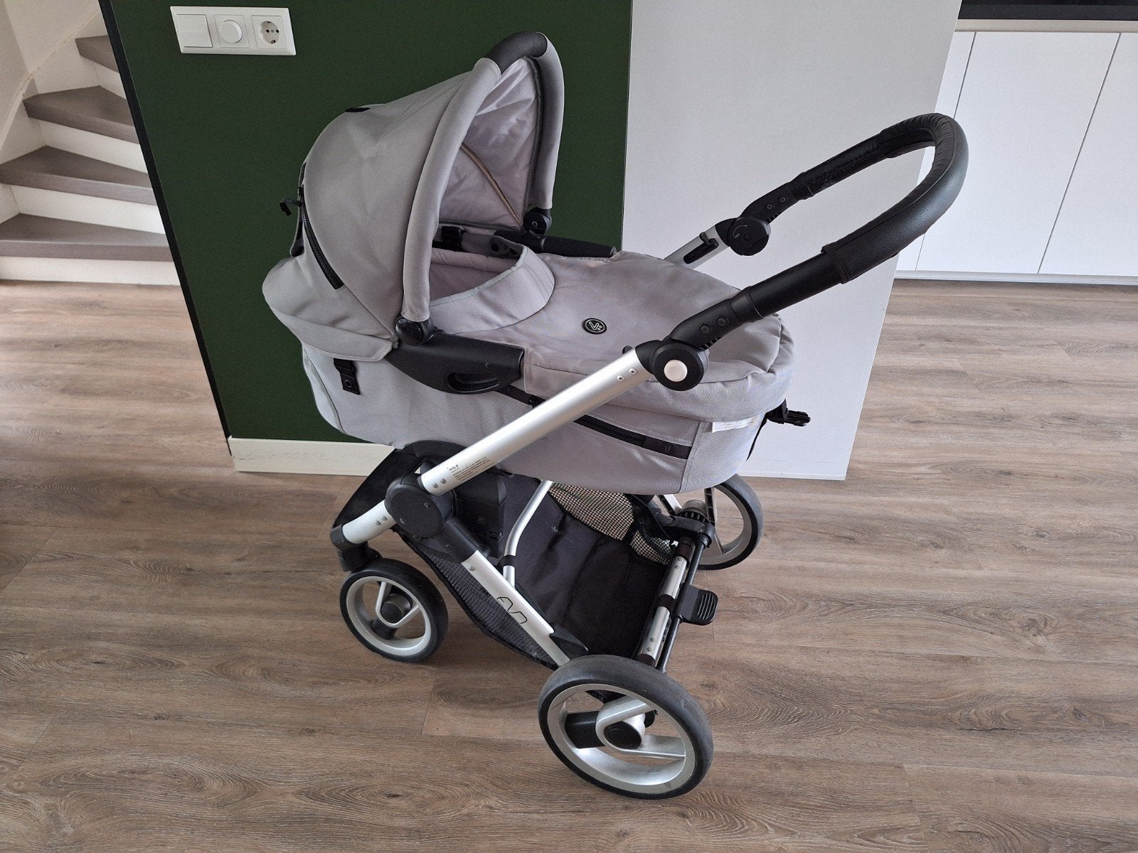 Mutsy Evo kinderwagen, Kinderen en Baby's, Kinderwagens en Combinaties, Ophalen, Gebruikt, Mutsy, Met reiswieg