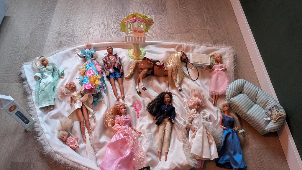 Barbie poppen, Kinderen en Baby's, Speelgoed | Poppen, Ophalen of Verzenden, Zo goed als nieuw, Barbie