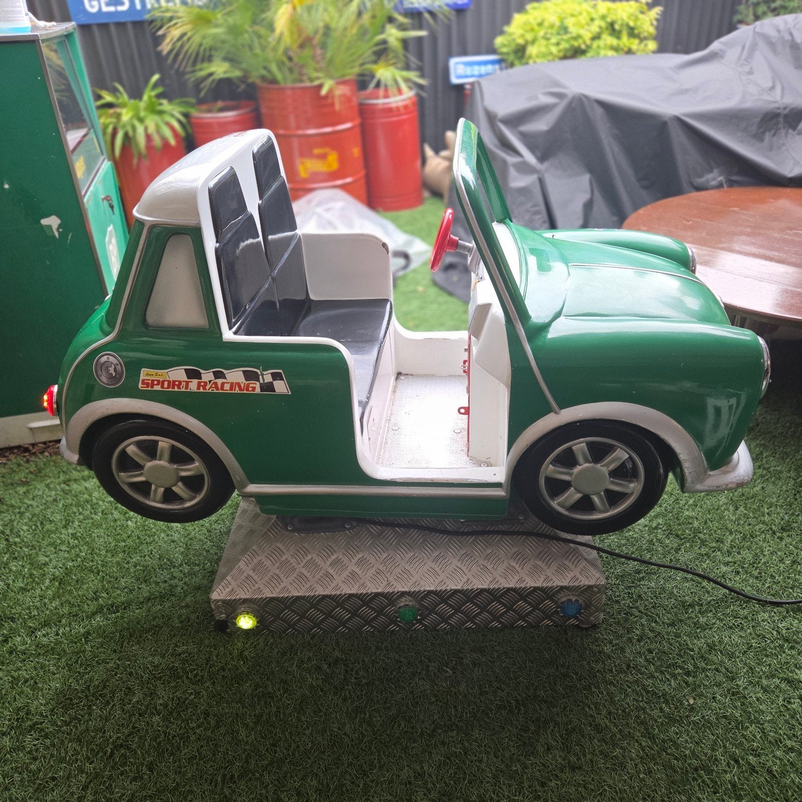Kiddy Ride Morris Mini - Klassieke Kinderattractie, Ophalen of Verzenden