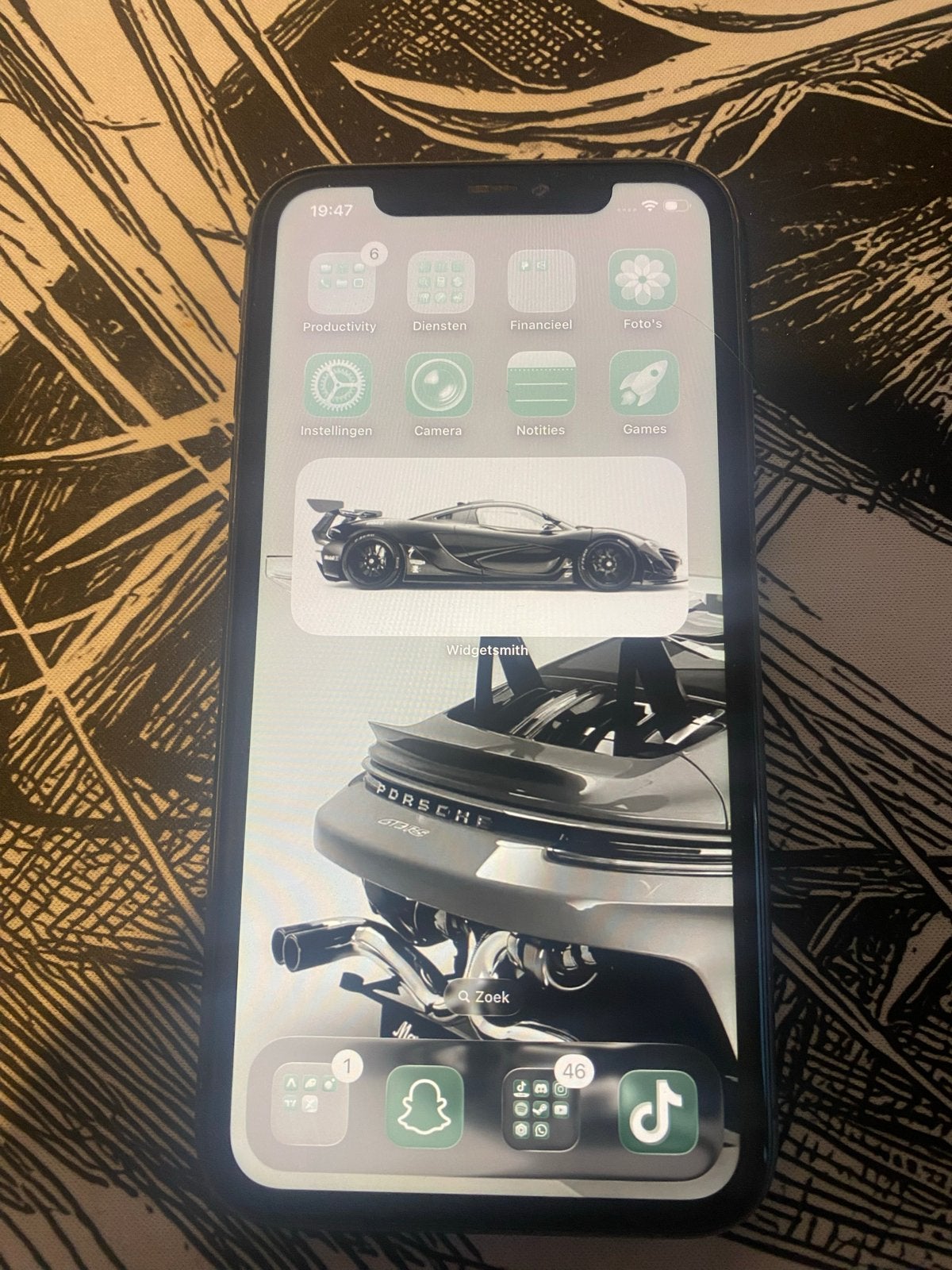 iPhone 11 64GB - Gebarsten achterkant, 100% batterij, Telecommunicatie, Gebruikt, 64 GB, Zonder simlock, Zonder abonnement