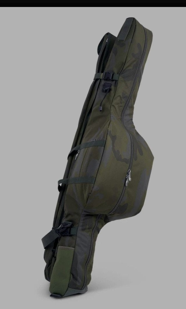 Sonik Xtractor 10ft 2-rod foudraal + 1 single sleeve, Watersport en Boten, Ophalen of Verzenden, Zo goed als nieuw, Koffer of Tas