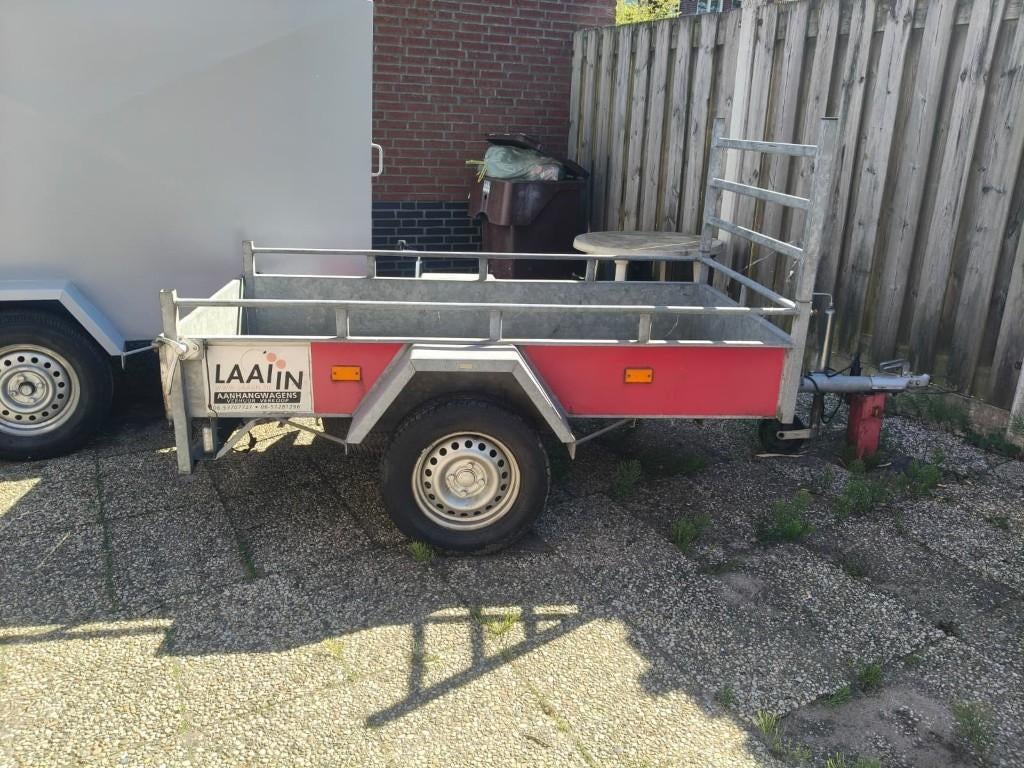 Aanhangwagen open Merk Gookar Open Type A 200x100x28 cm, Auto diversen, Ophalen, Gebruikt