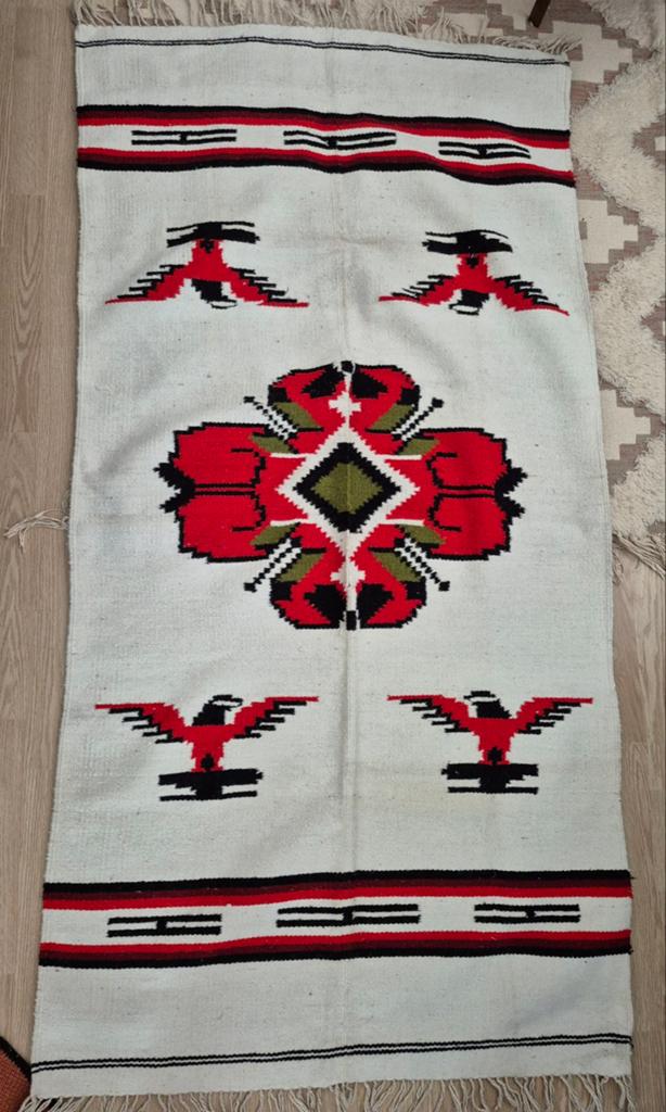 Eagles north american native  wollen wandkleed poncho, Ophalen of Verzenden