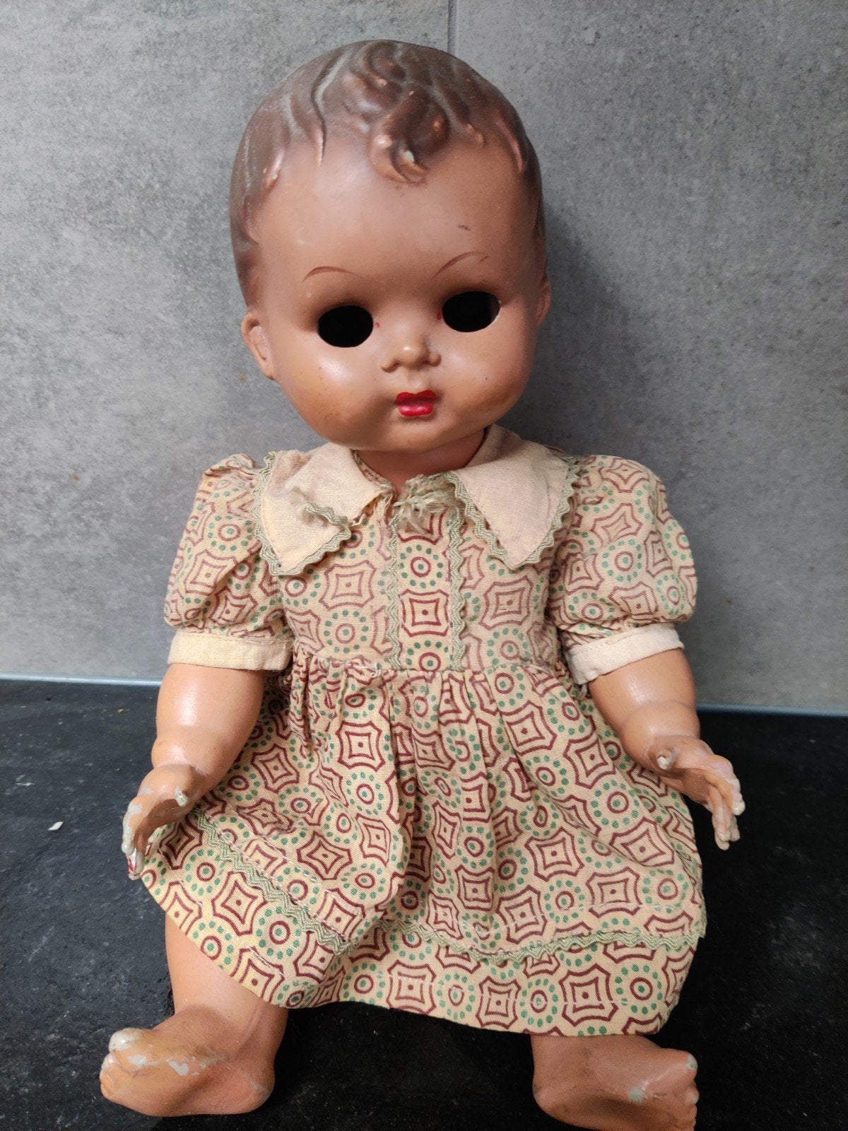 Zeldzame Vintage Mechanische Furga Pop - Jaren 50, Ophalen of Verzenden, Gebruikt, Pop