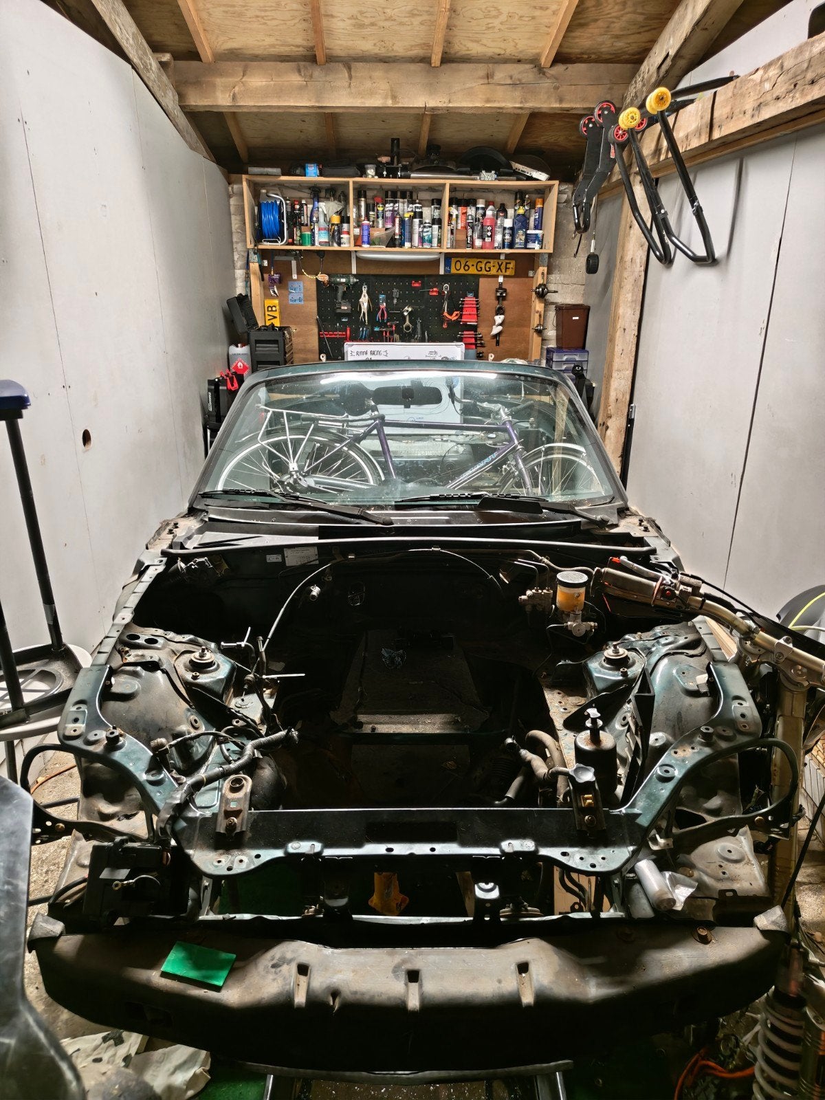 Mazda MX-5 1.6 MOET SNEL WEG ! Project I 1998 Groen, Auto-onderdelen, Ophalen, Mazda