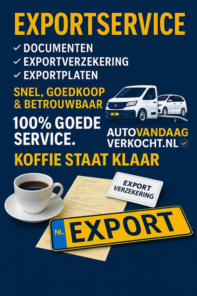 Export Kenteken | Export Auto | Export Verzekering Platen, Ophalen, Nieuw