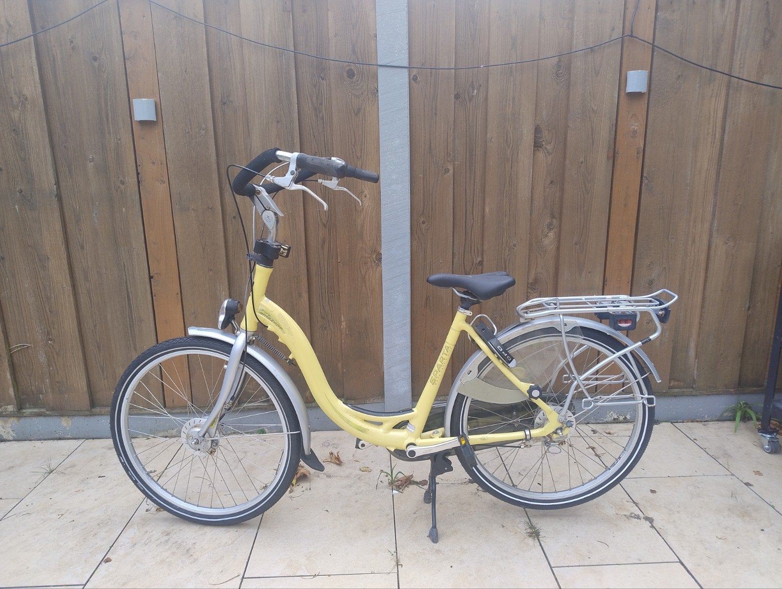 gele Sparta DPC fiets, Buggydrager, Sparta, Gebruikt, 47 tot 50 cm