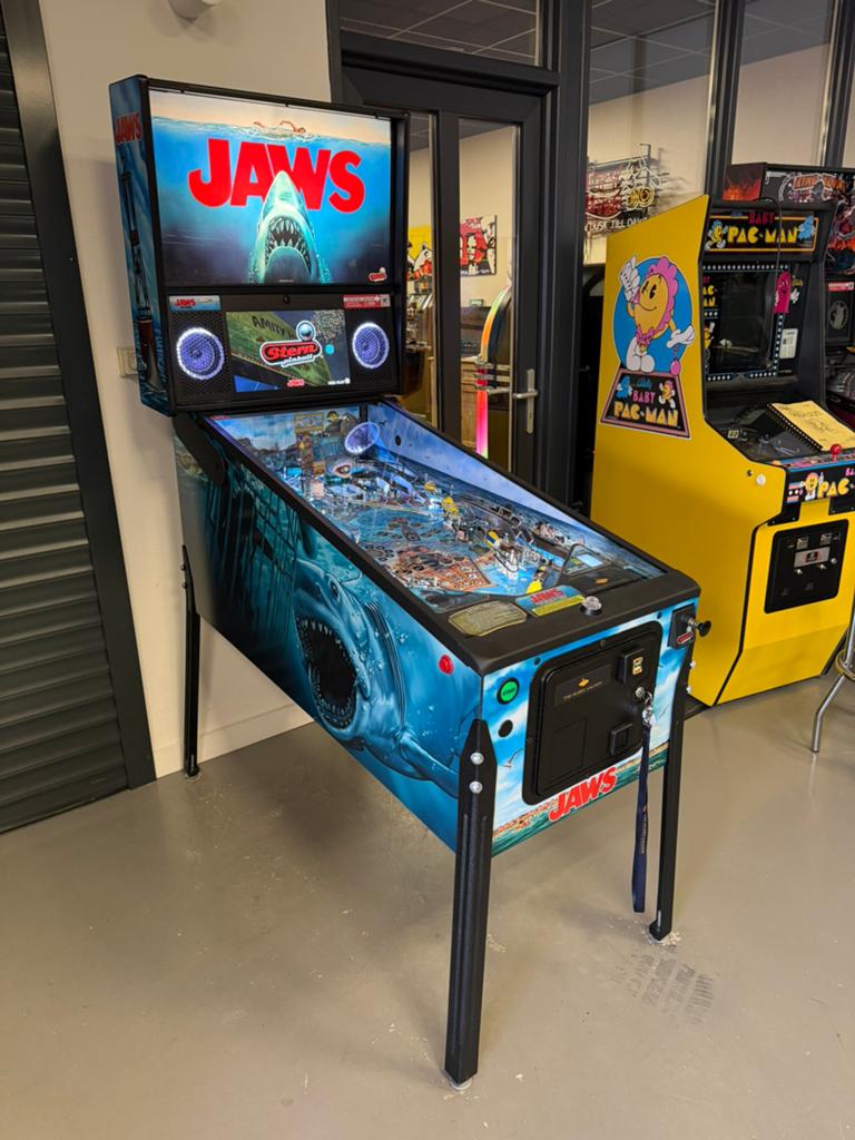 Prachtige flipperkast Stern Jaws Pinball, Verzamelen, Automaten | Flipperkasten, Ophalen, Stern, Zo goed als nieuw, Dot-matrix