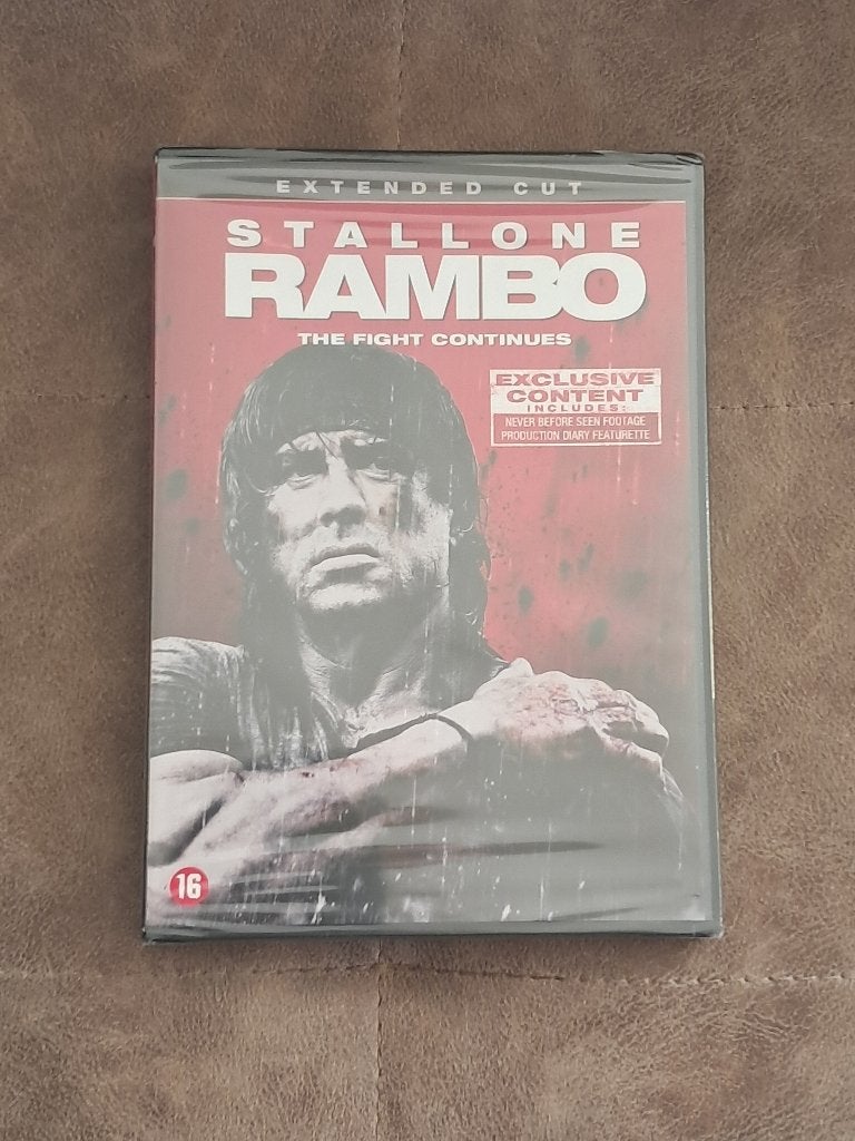 Rambo (DVD) - Extended Cut - nieuw, Vanaf 16 jaar, Verzenden, Nieuw in verpakking, Actie