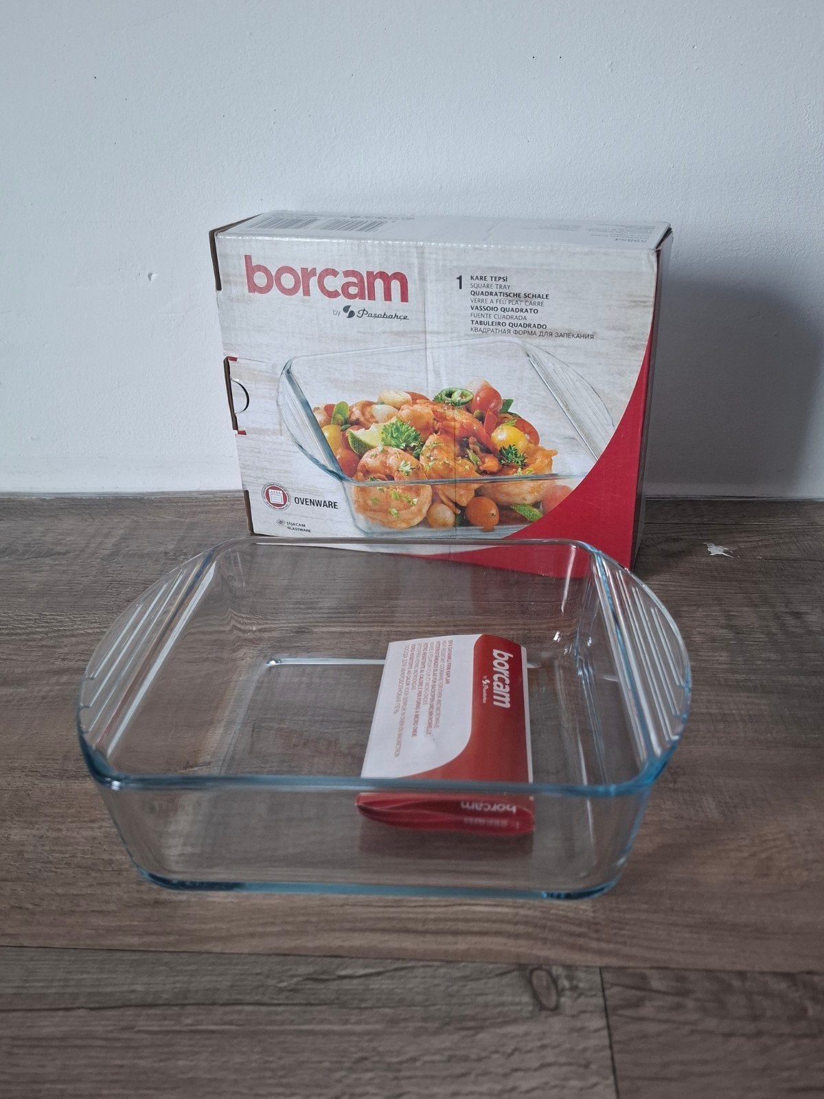Nieuwe Borcam ovenschaal, vierkant, Nieuw, Ophalen of Verzenden, Overige merken, Glas