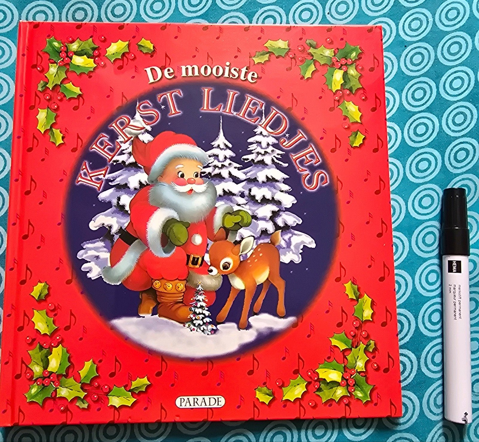 De Mooiste Kerst Liedjes - Kinderboek, Ophalen of Verzenden, Zo goed als nieuw