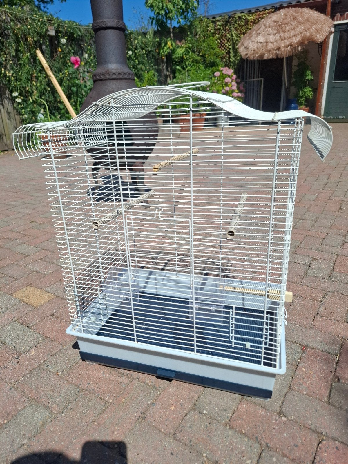 Vogelkooi, Dieren en Toebehoren, Ophalen of Verzenden, Zo goed als nieuw, Metaal, Vogelkooi