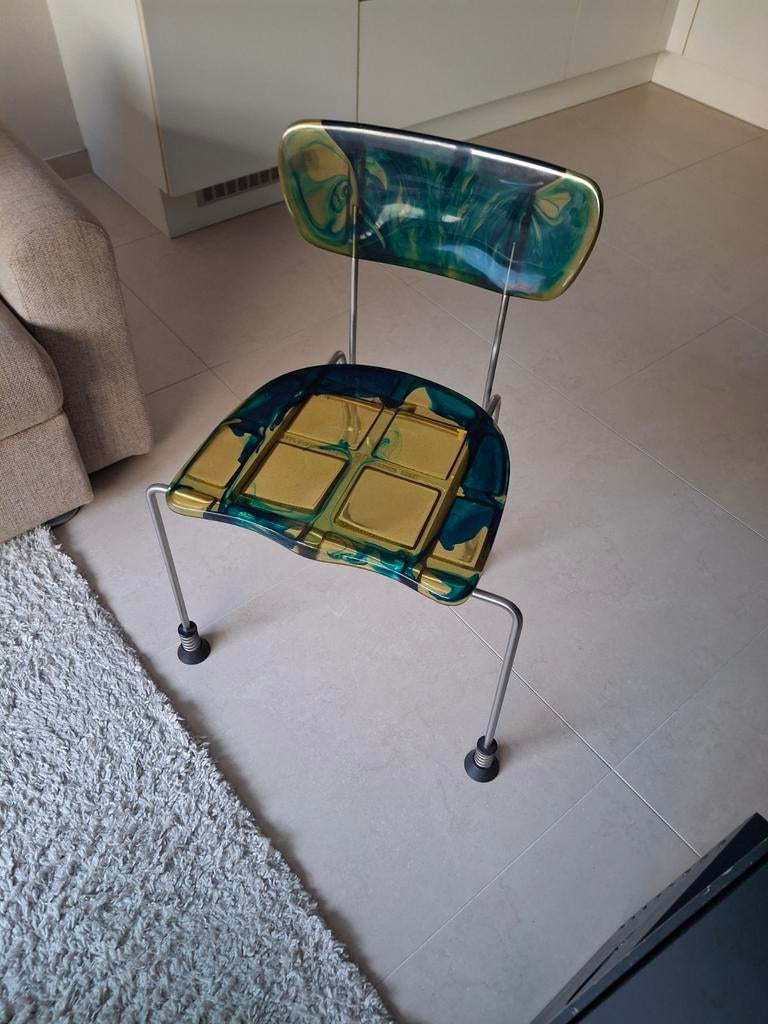 Broadway chair - Gaetano Pesce voor Bernini Italy, Ophalen, Design, Modern, Uniek, Gebruikt, Overige kleuren