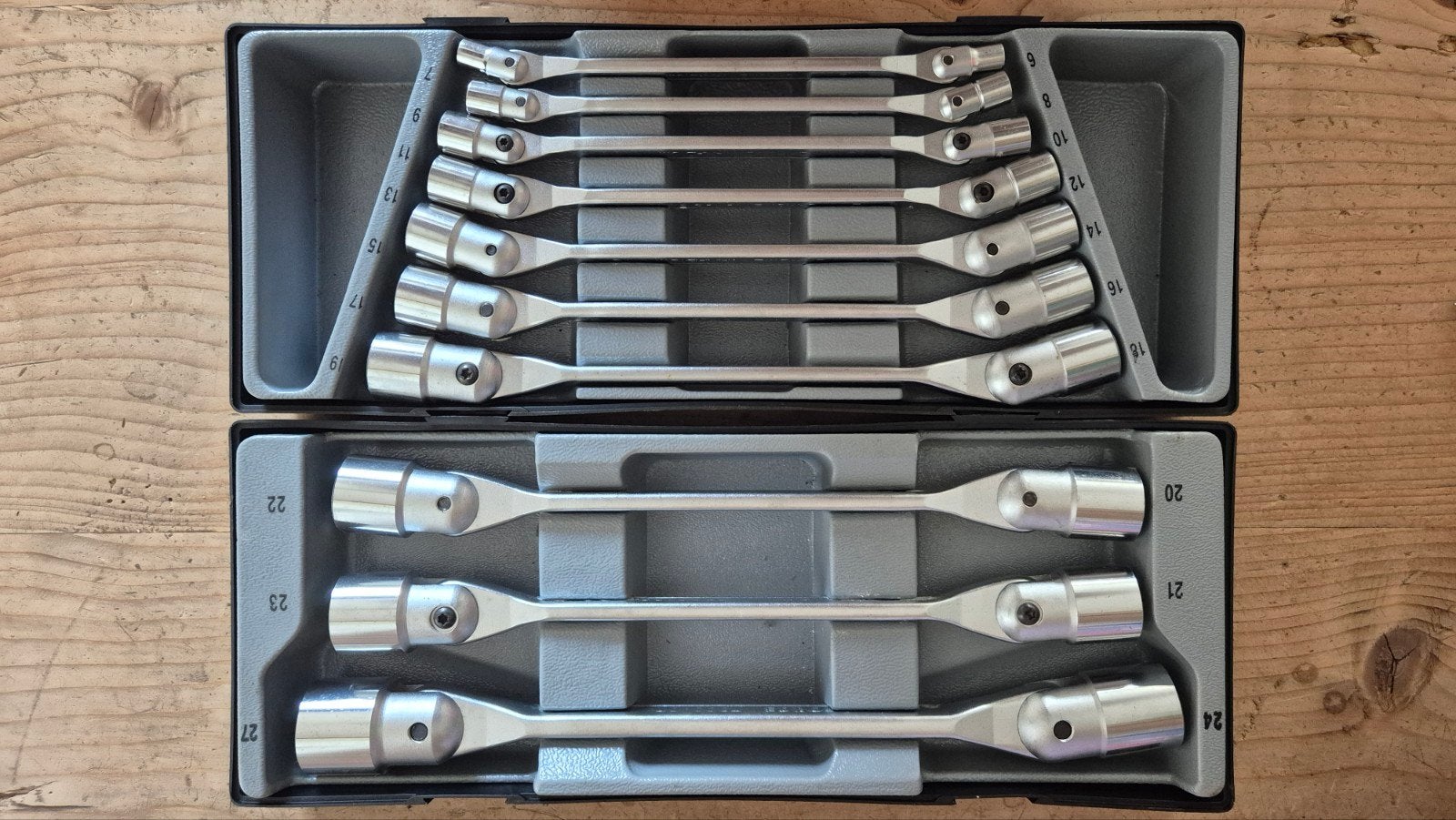 Nieuwe Force kniesleutel set 10-delig (6-27 mm), Ophalen, Overige merken