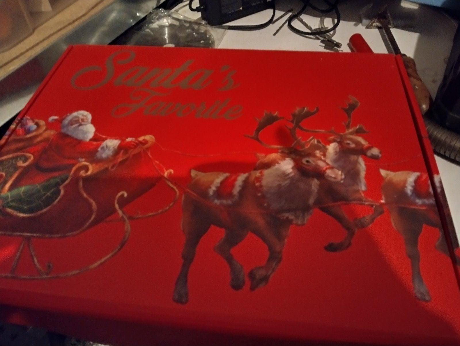3D Houten Hertenkop Knutselset - Santa's Favorite, Ophalen of Verzenden, Nieuw