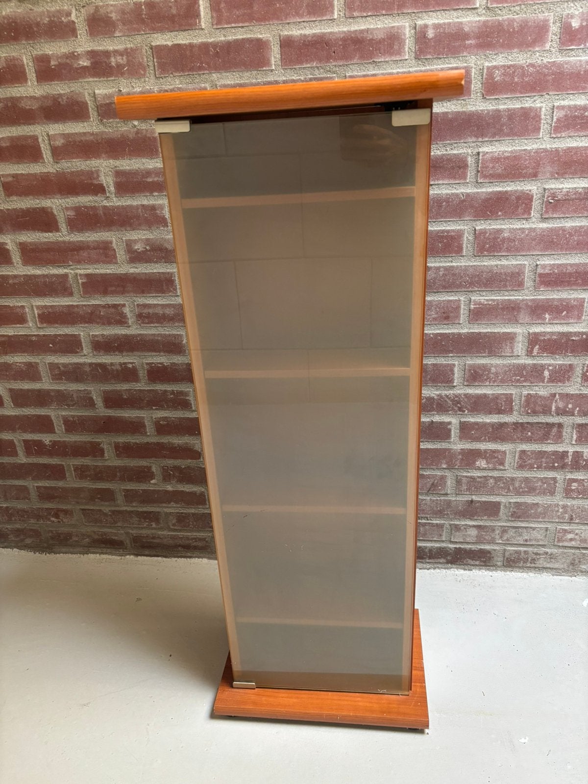 DVD / CD Kast Rek, Gebruikt, 75 tot 150 discs, Ophalen of Verzenden, Hout