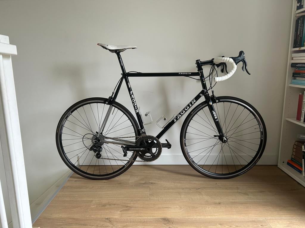 Faggin stalen racefiets Columbus Neuron 61 cm — €1.250, Fietsen en Brommers, Fietsen | Racefietsen, Overige merken, Ophalen of Verzenden