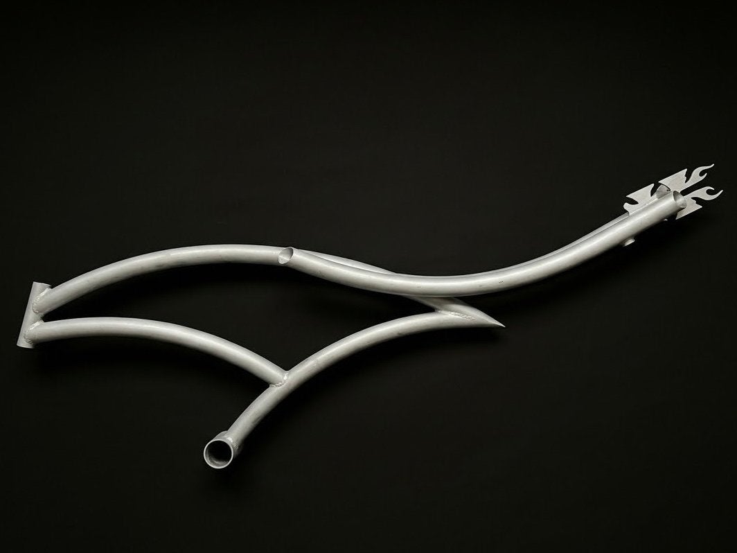 Firebikes FBR origineel frame - Uniek chopper design, 59 cm of meer, Ophalen, Gebruikt, Aluminium