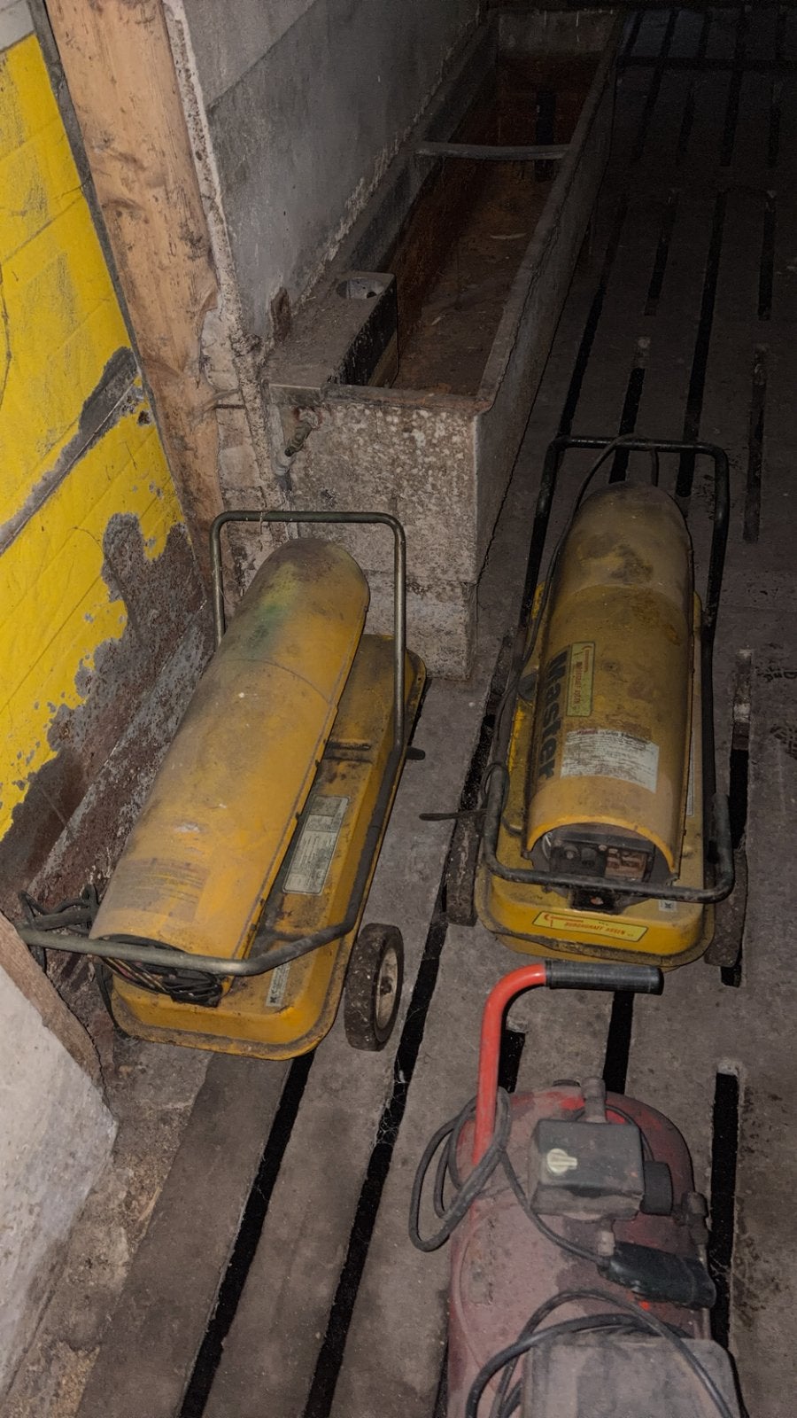 2x diesel hittekanon, Ophalen, 60 tot 150 cm, Kachel, 30 tot 80 cm