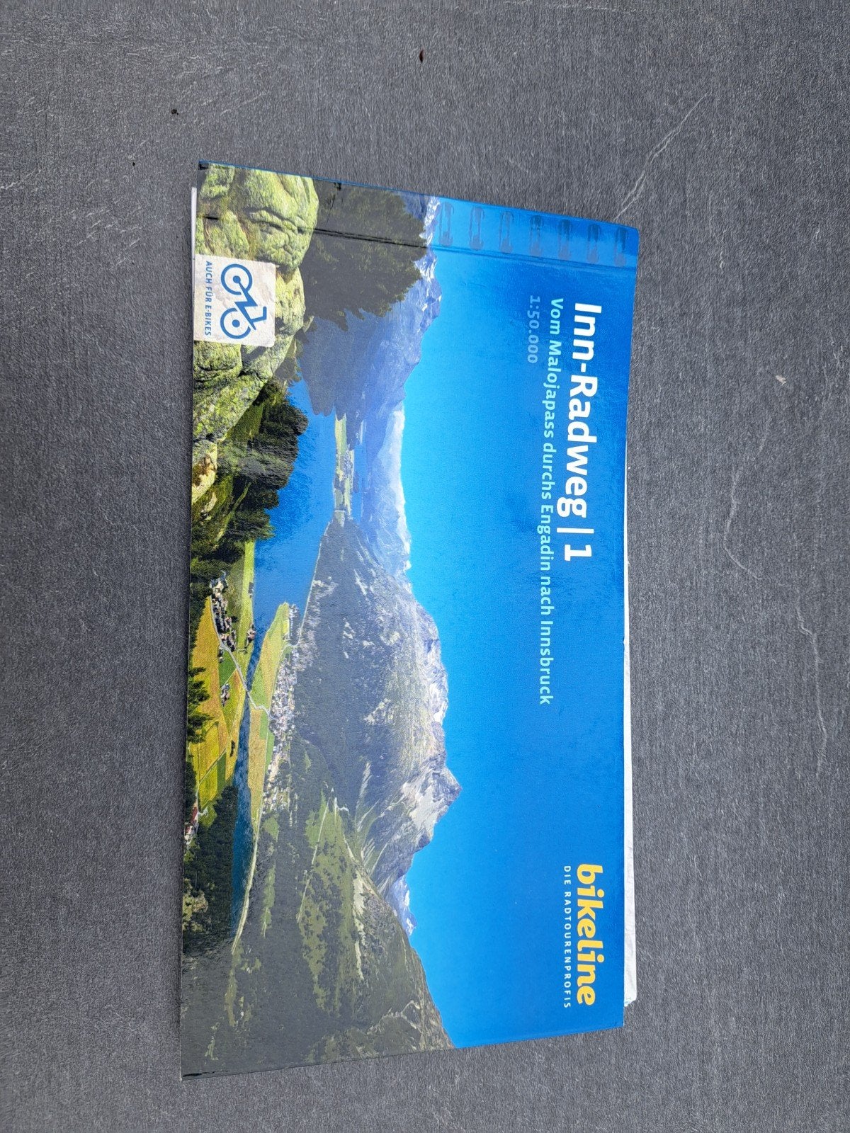 Inn-Radweg 1 Fietsgids - Malojapass naar Innsbruck, Boeken, Ophalen of Verzenden, Europa, Fiets- of Wandelgids, Overige merken