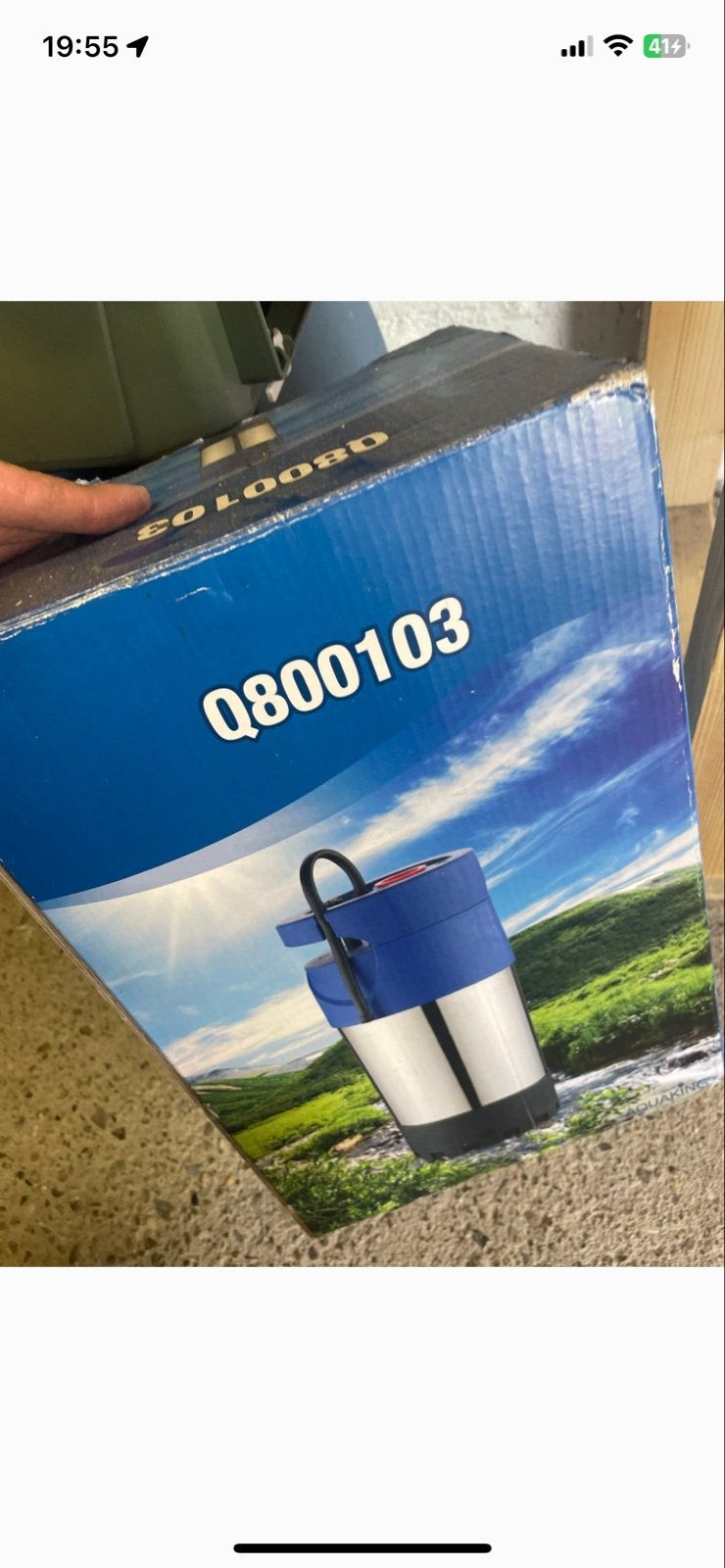 Nieuwe Dompelpomp Q800103 - Ideaal voor diverse klussen, Ophalen of Verzenden, Nieuw, Dompelpomp