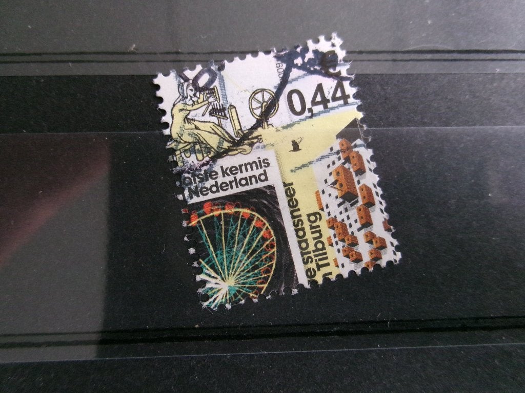 2009 - mooi nederland tilburg (188a), Postzegels en Munten, Ophalen of Verzenden, Gestempeld