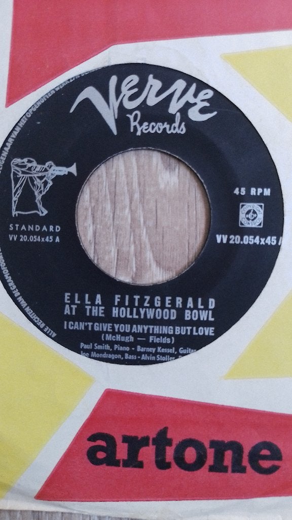 Ella Fitzgerald/Jazz, Gebruikt, Originele persing, 7 inch, Ophalen of Verzenden